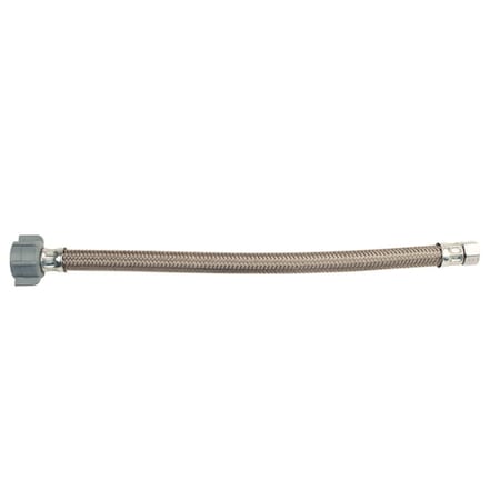 Brasscraft BrassCraft 3/8 in. Compression pc X 1/2 in. D FIP 12 in. Polymer Faucet Supply Line PSB830